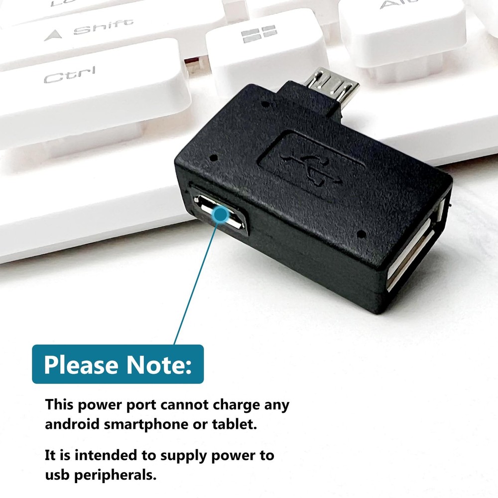 OTG Cable Adapter for Fire Stick 4K Max (3-Pack) – Expand Memory & Black