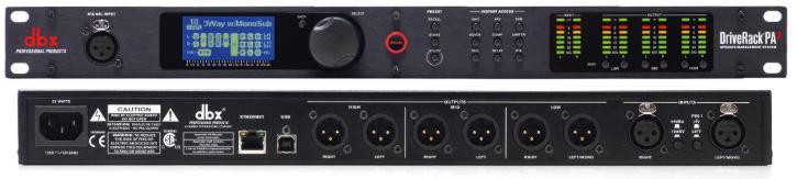 DBX DriveRack PA2 Complete Loudspeaker Management System Processor w/Display USB