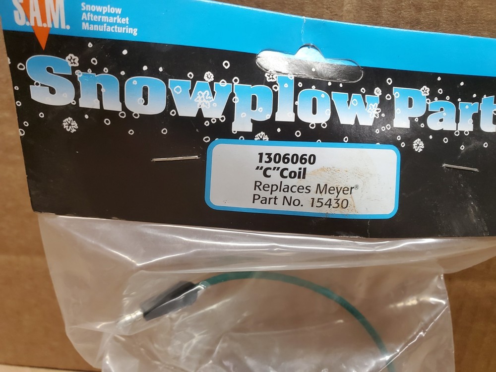 SAM 1306060 C Coil Meyer 15430 E47 E57 E60 E47H E57H E60H Green Wire Snow Plow