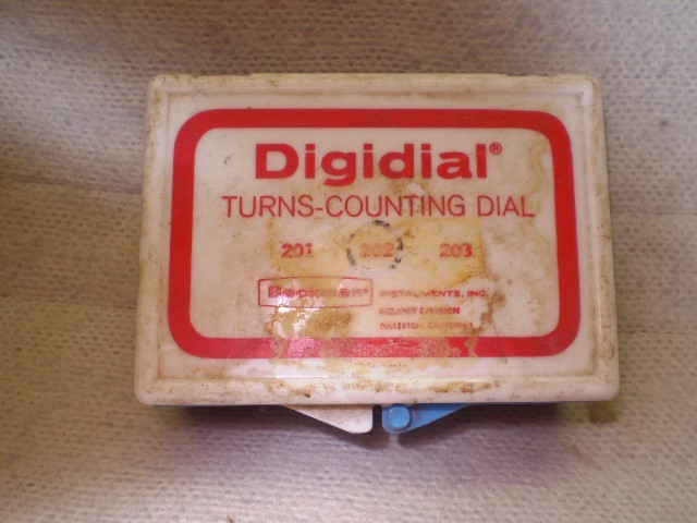 Digidial Digital Turns Counting Dial Model 202