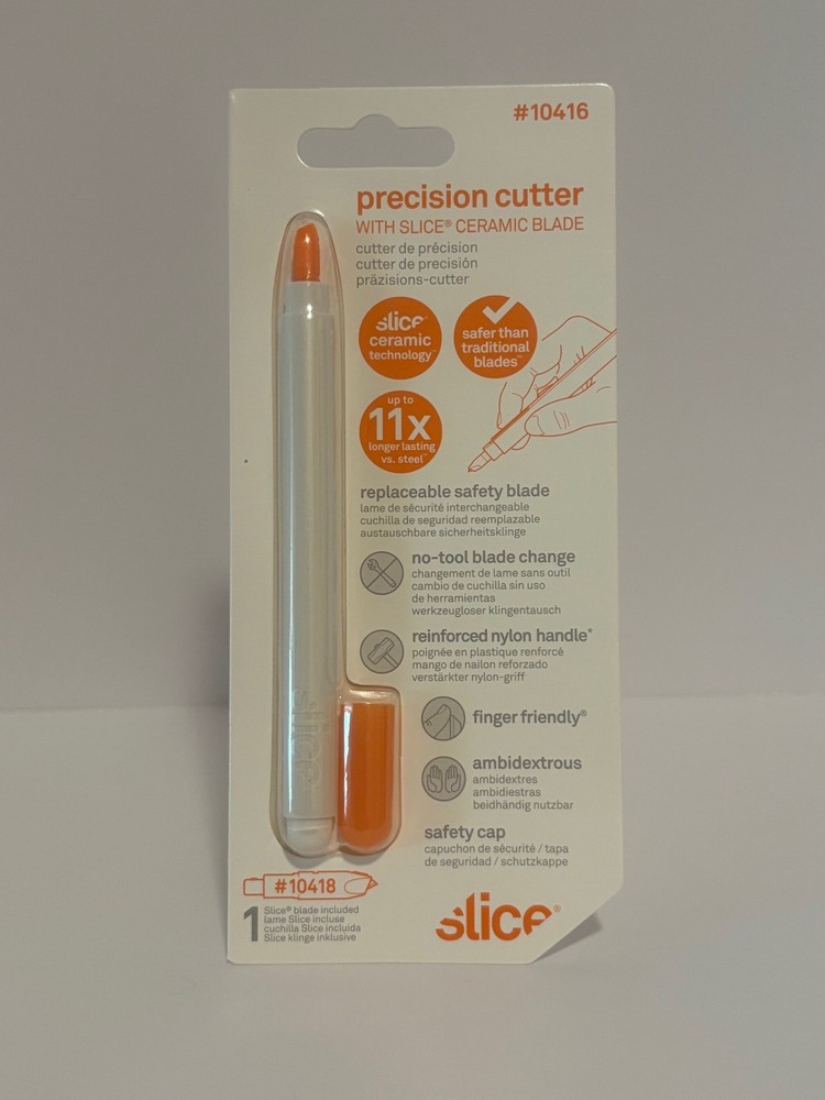 Slice New Precision Craft Hobby Cutter 10416, Micro-Ceramic Replaceable Blade
