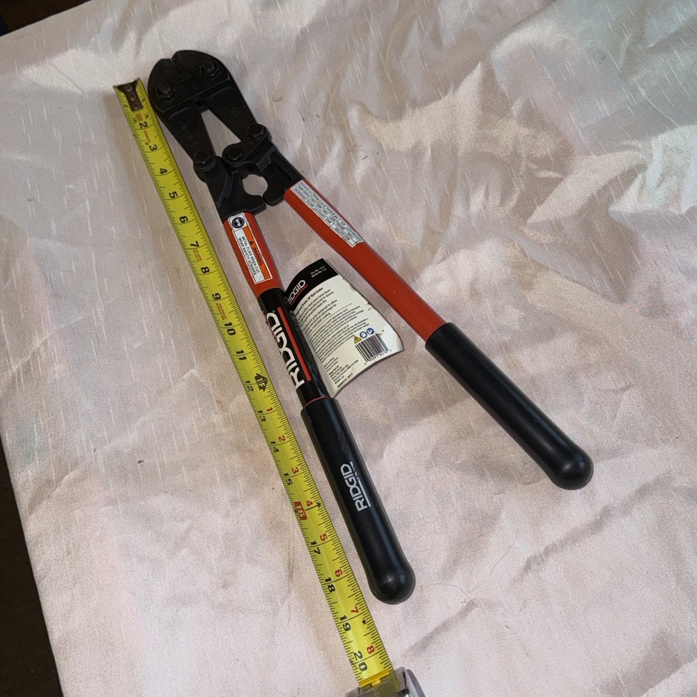 Ridgid Bolt Cutter S18 catalog #14218 Used 1 Time