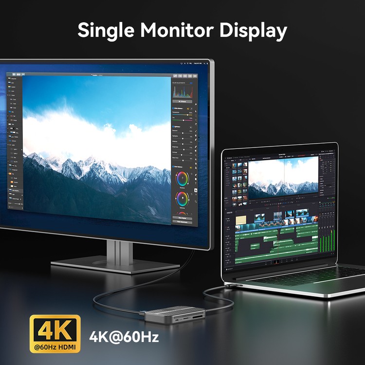 ACASIS 10Gbps Magnetic SSD Enclosure & Docking Station for iPhone 15/16/17 Serie