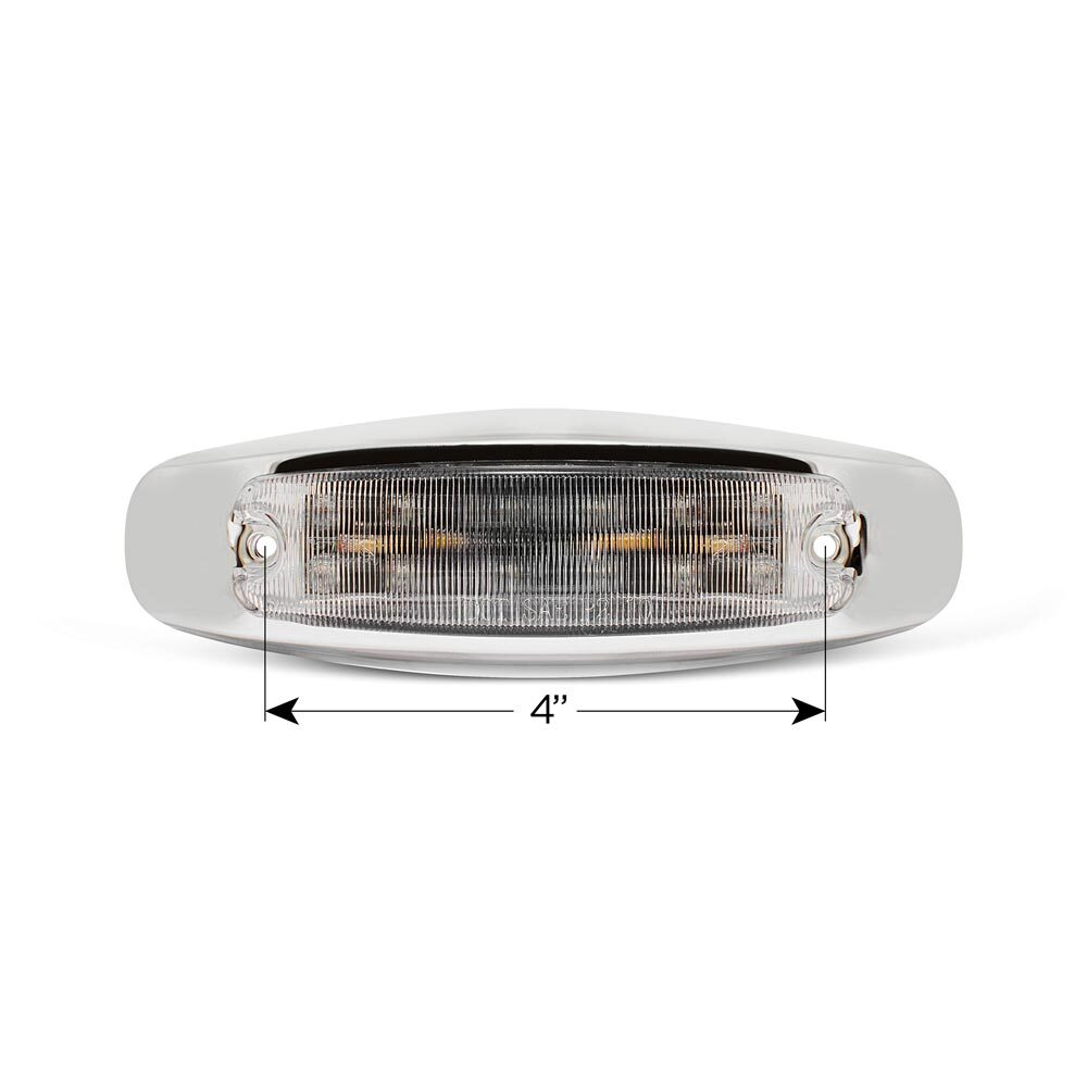 Pro LED 5712AC Peterbilt 12 LED Panelite With Chrome Base