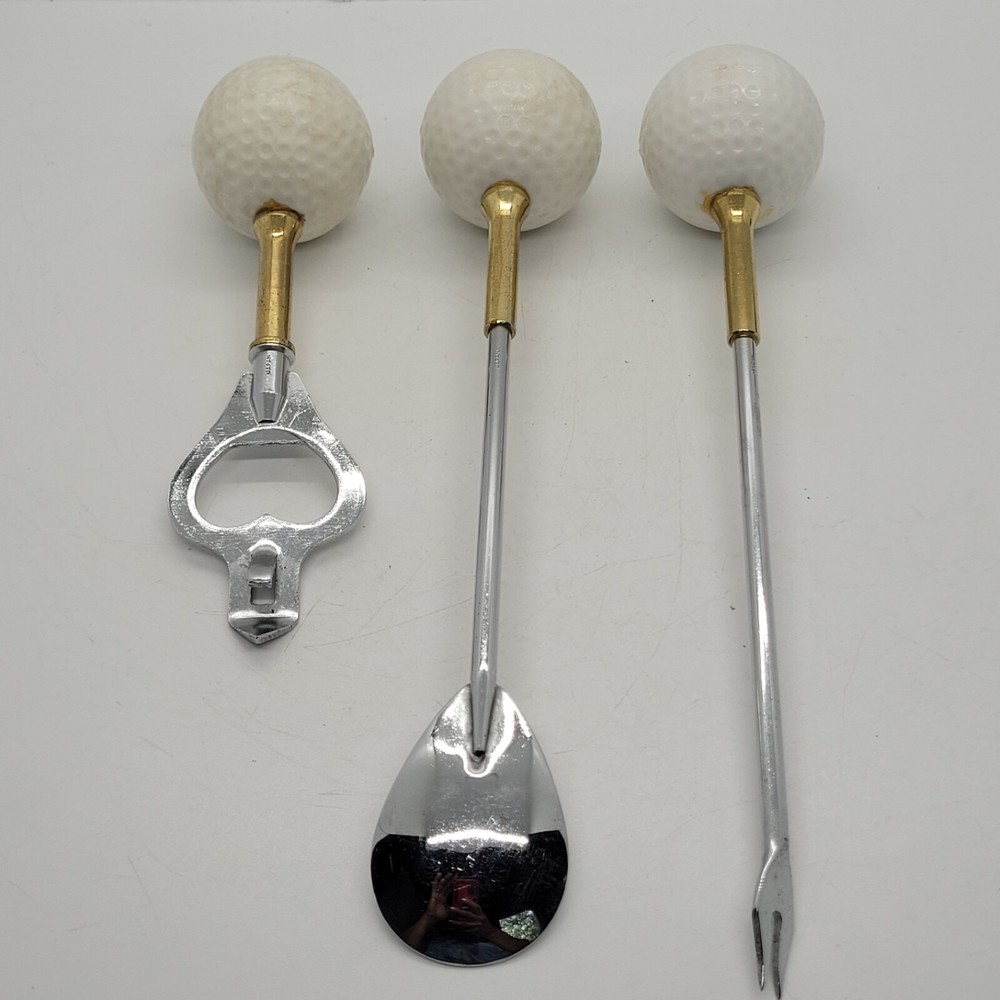 Vintage Golf Cocktail Set