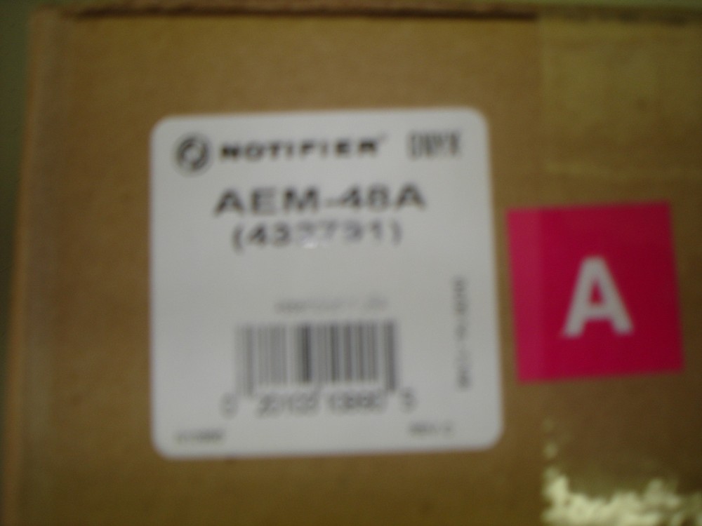 NOTIFIER AEM-48A  "NEW"