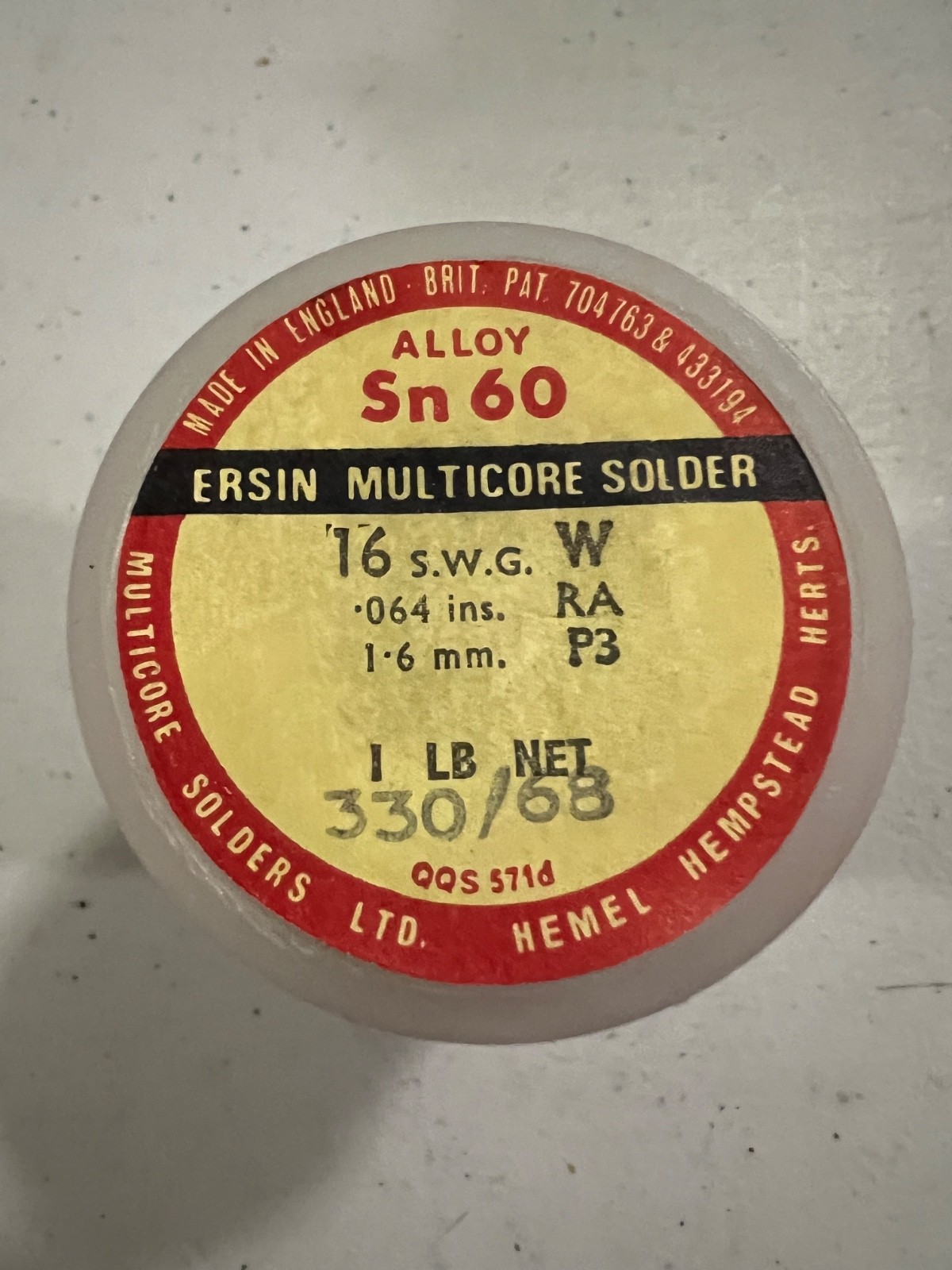 Ersin Multicore 5 Core Solder60/40 Tin/Lead SN60 Boxed