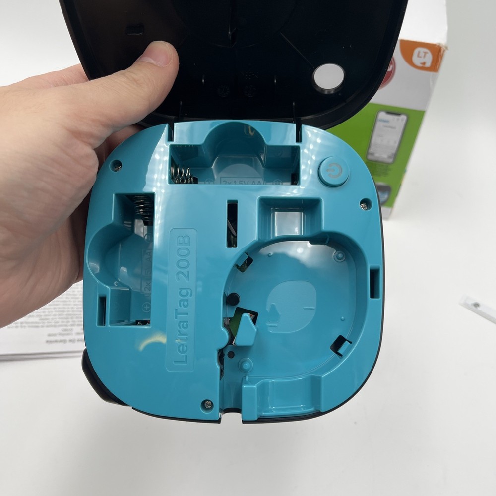 DYMO LetraTag 200B Label Maker, Wireless- iOS/Android, Includes 2 Label Tapes