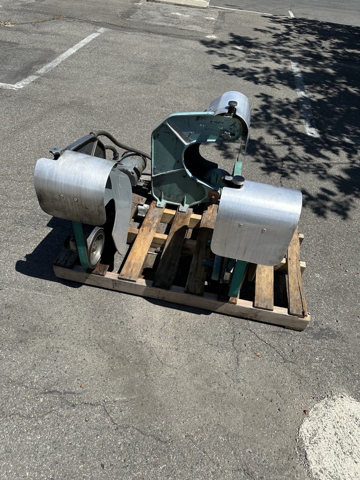 Burr King 760 3-Wheel Belt Grinder #6716