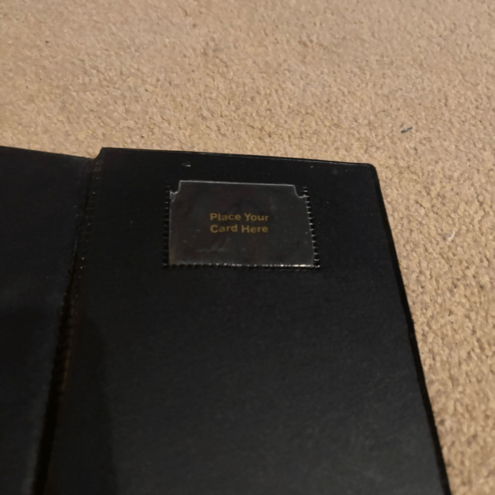 American Express Restaurant Guest Check Folder