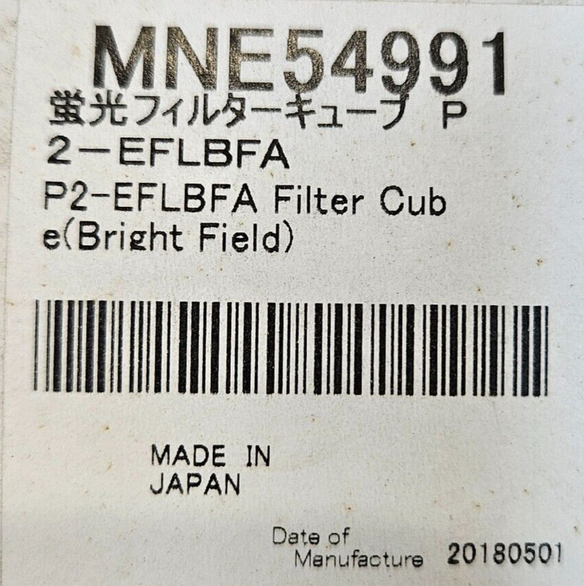 NIKON MNE54991 P2-EFLBFA Filter Cube for Bright