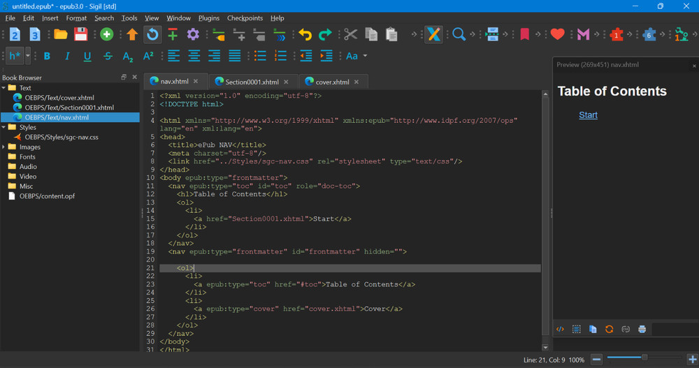 Sigil eBook Editor + PageEdit XHTML Editor | Win & Mac | DVD | Free Shipping