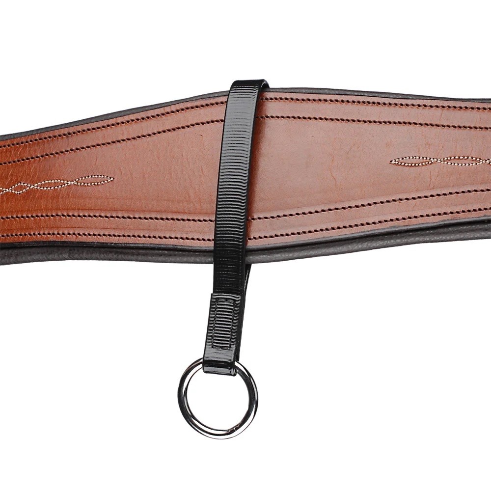 Zilco Endurance Girth Loop with Zinc Ring, Black
