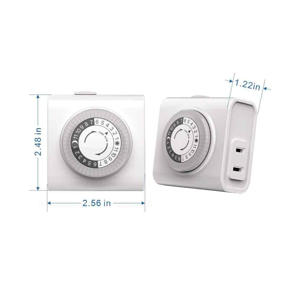 Defiant 24-Hour Indoor Plug-In Basic Mechanical Timer