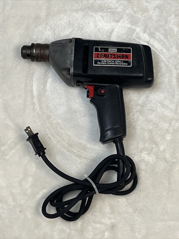 Sears Craftsman Variable Speed Reversible 3/8" Electric Drill Model 315.10514