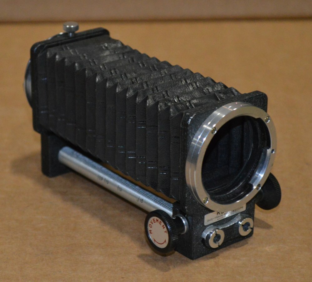 Vintage KOPIL Duo-Track-Bellowscope