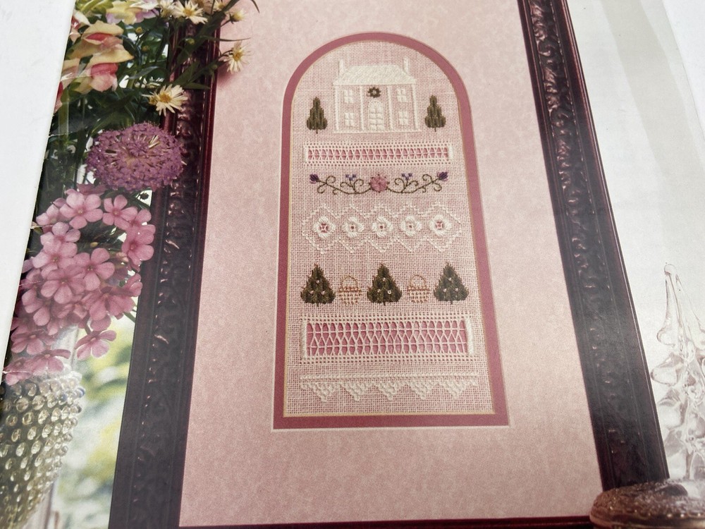 Linda Driskell Colonial House And Garden Sampler Needlepoint Pattern