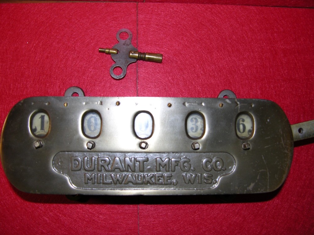 Vintage Stroke Counter With The Key