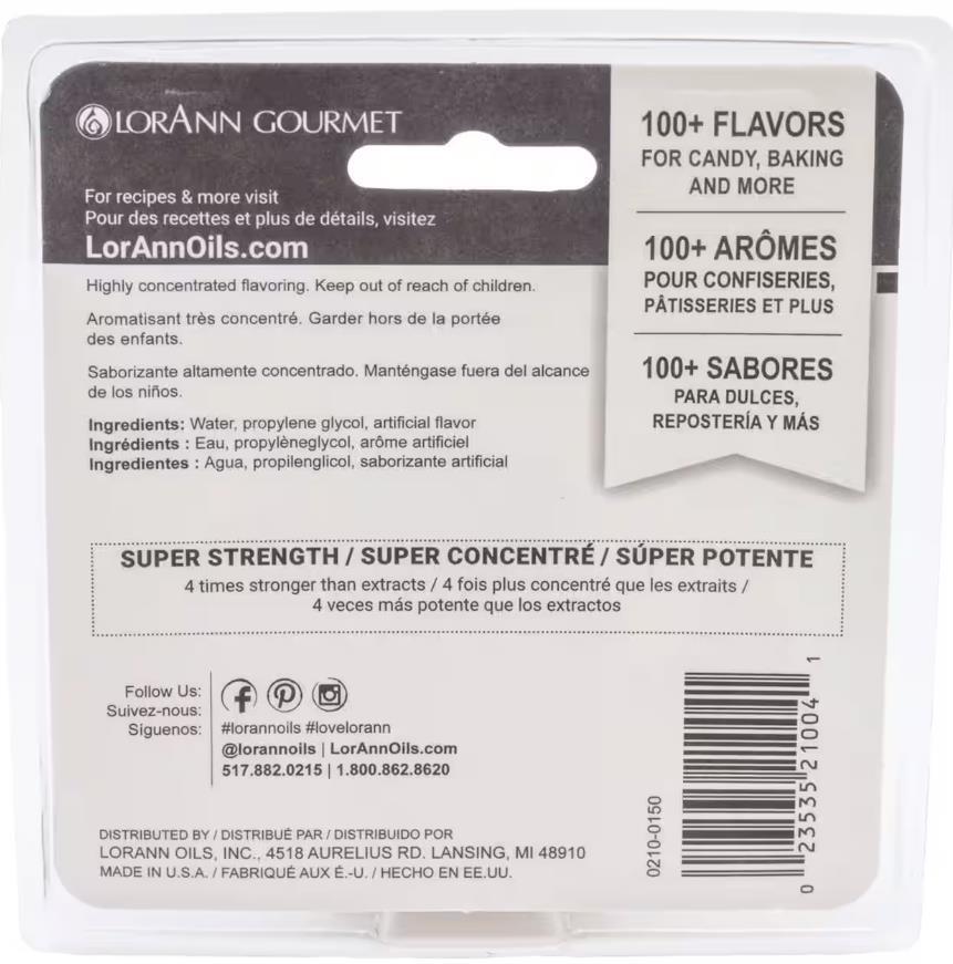 SM LorAnn Butterscotch Flavor 1 Dram 2 Pack