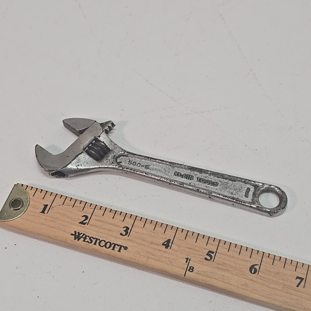 Klein Tools #500-6 Adjustable Wrench 6"