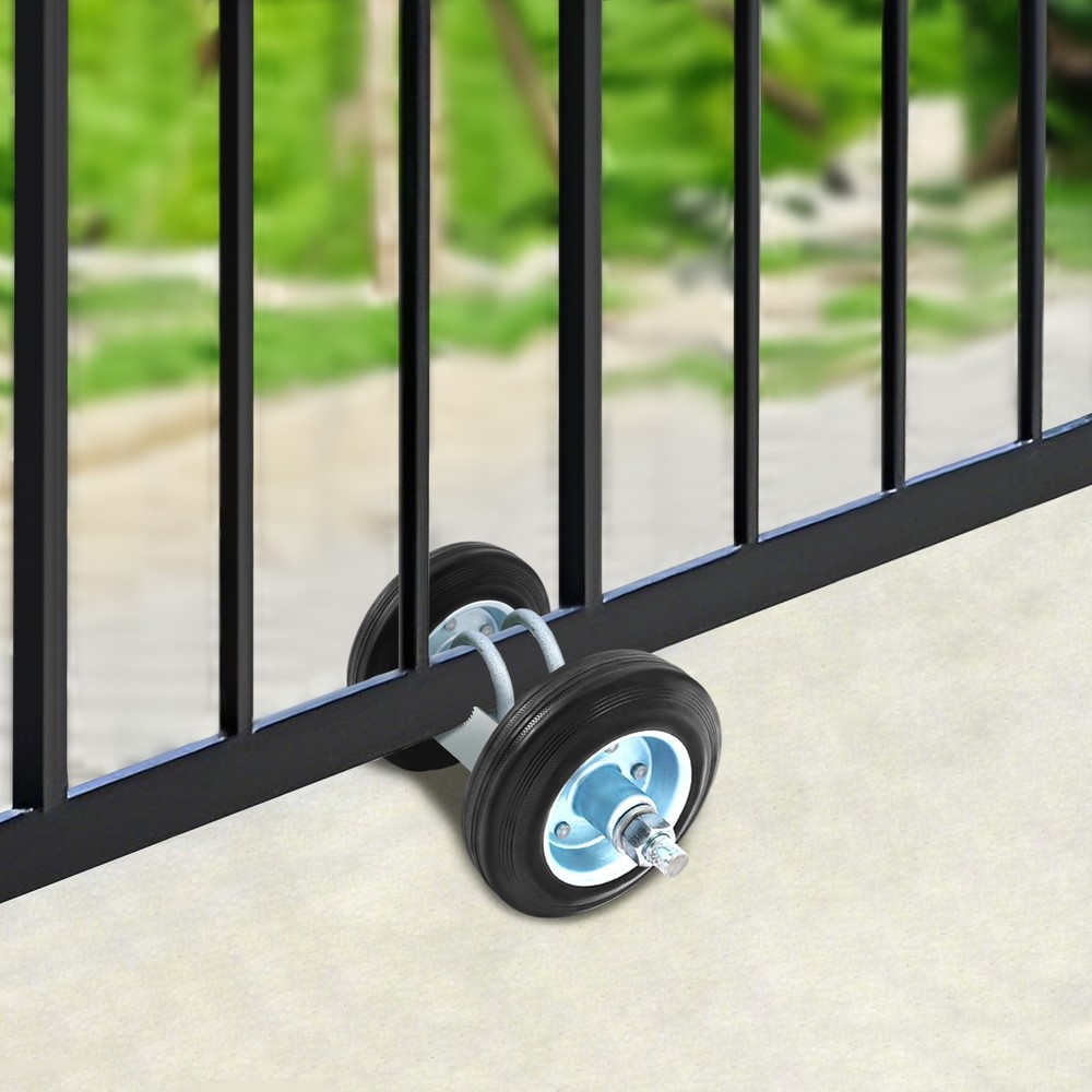 Sliding Gate Wheels Kit Rolling Gate Hardware Set Heavy Duty Gate Roller
