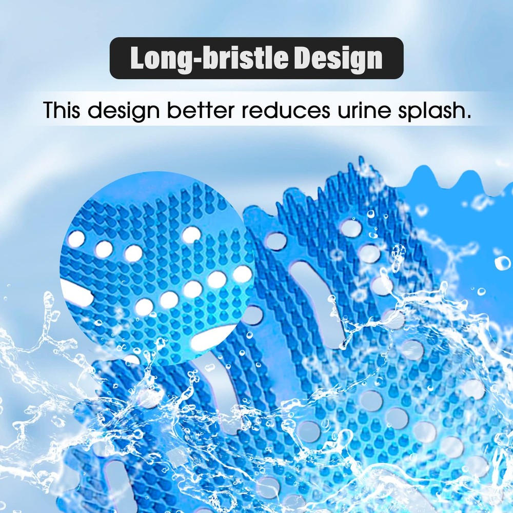 Urinal Screen Deodorizer,12 Pack Urinal Cakes Bulk Scented Anti-Splash Urinal...