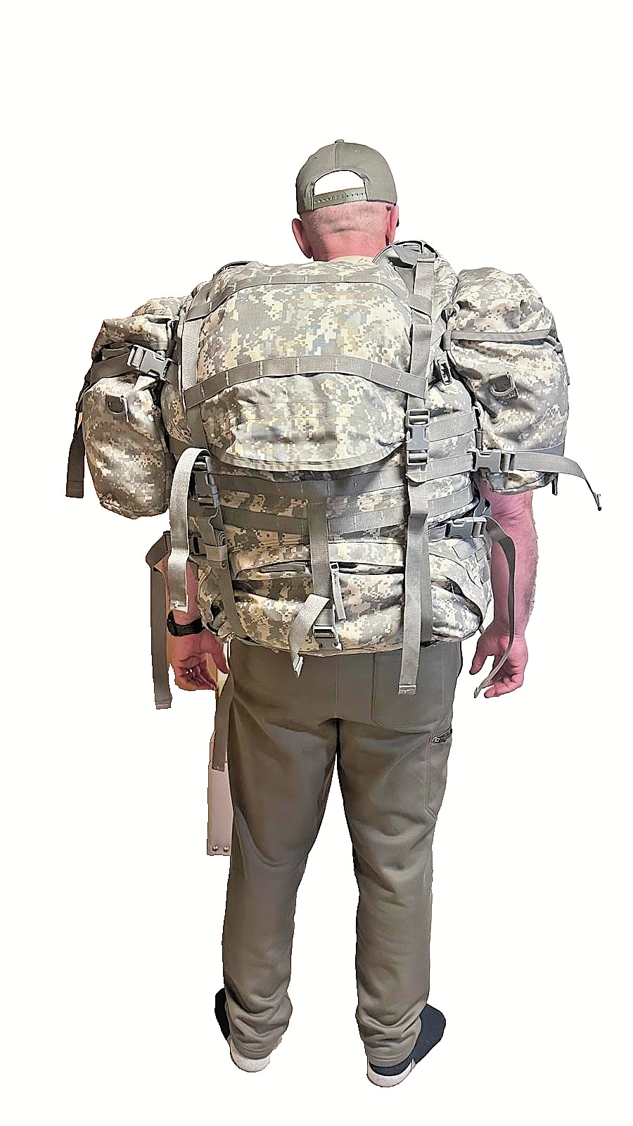 USGI MOLLE II Large Rucksack ACU UCP Army Tactical Backpack w/ Frame