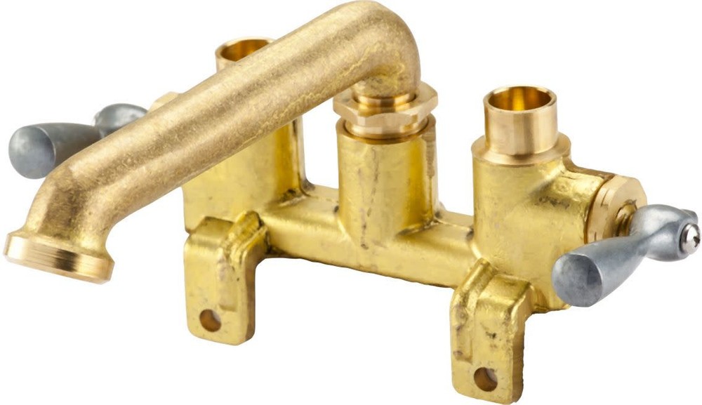 Gerber G0049556 Classics 2.2 GPM Deck Mounted Double Handle - Brass