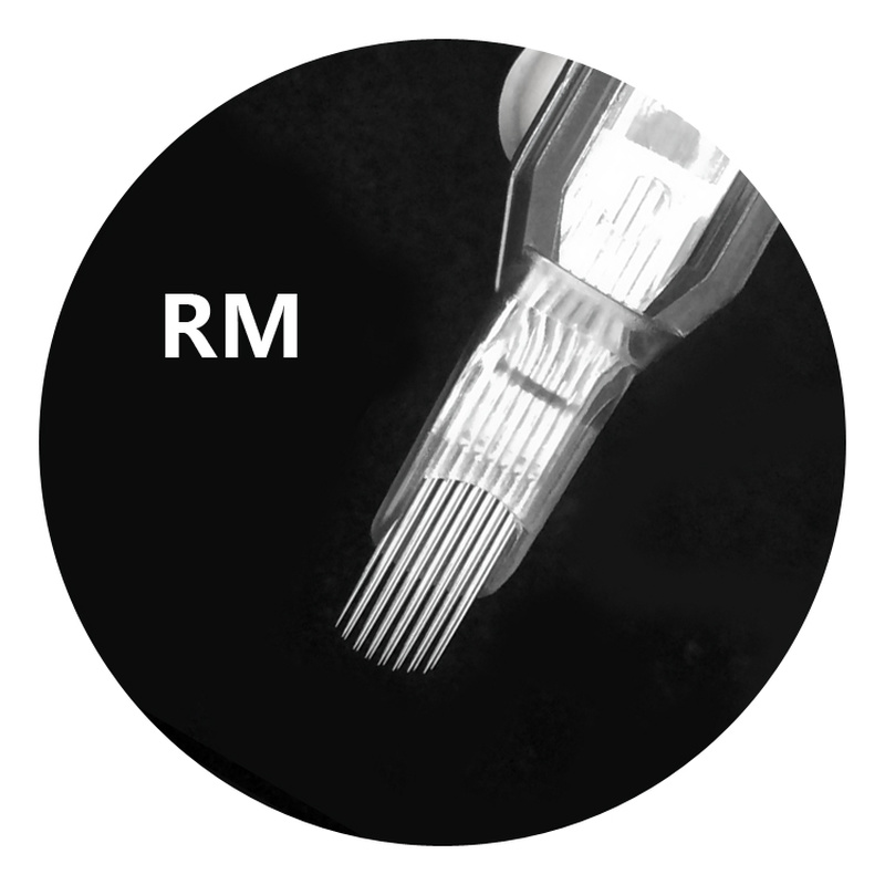 Tattoo Needle Disposable Sterilized Cartridges RL RS M RM Round Liner Shader