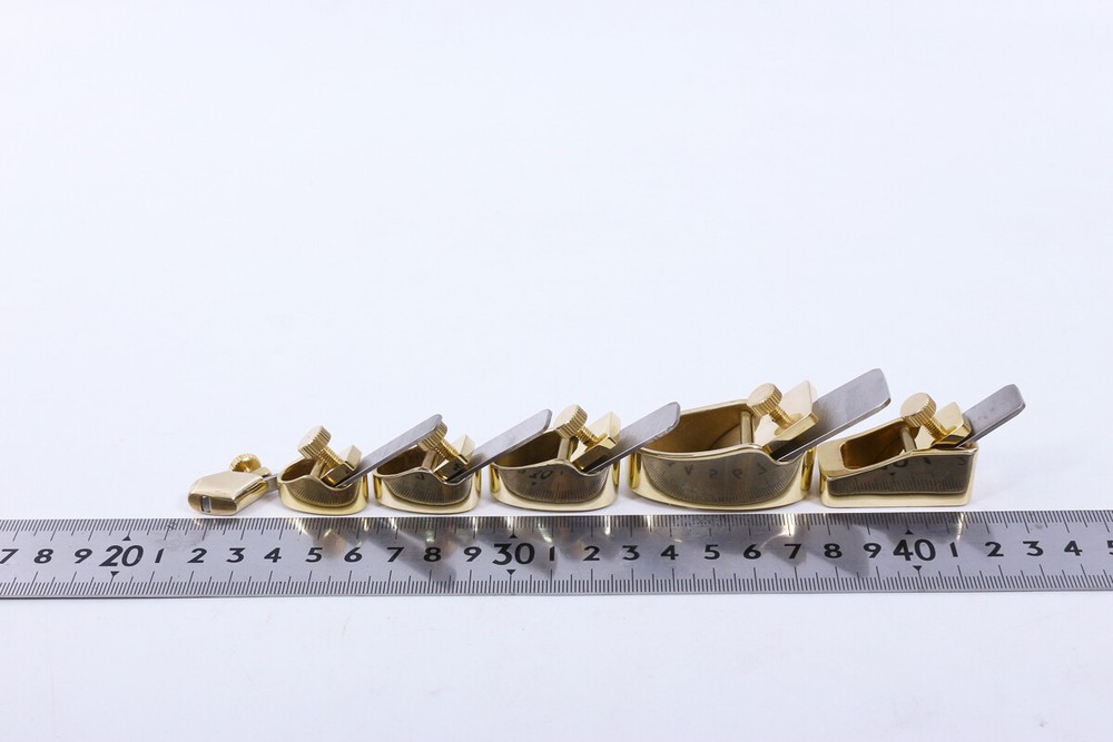 6pcs luthier tools convex bottom Brass Planes tool violin Special tools