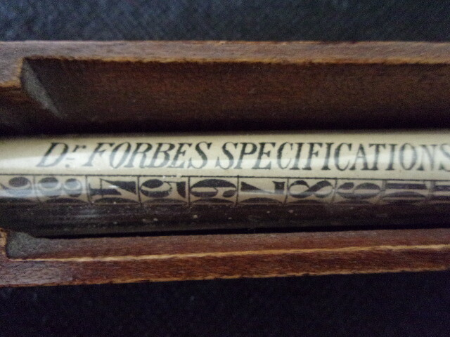 1800's Forbes Bath Thermometer