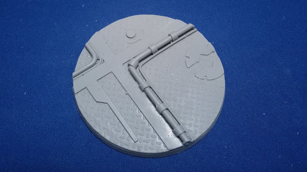 Warhammer 40k Elrik's Hobbies Terrain Cyberpunk 80mm  base