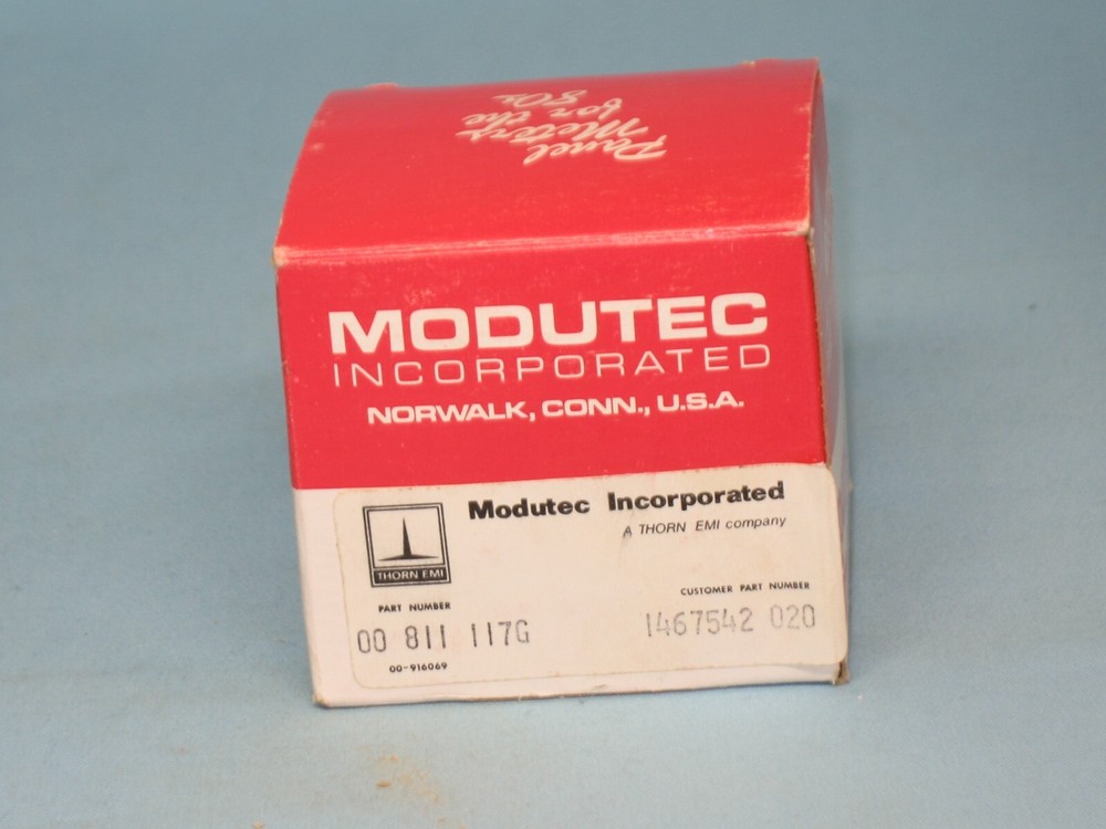 MODUTEC ~ MODEL # 00811117G ~ ANALOG PANEL METER ~ NOS