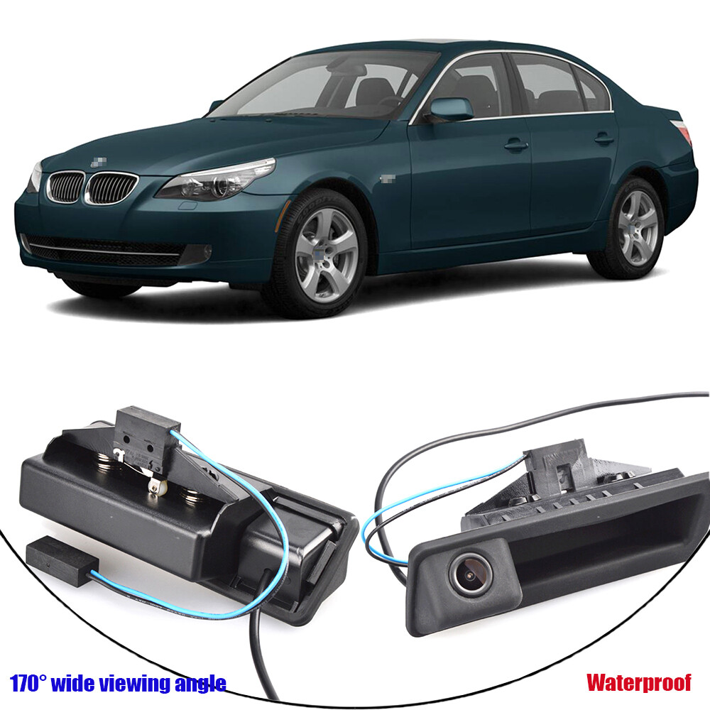 Car Trunk Handle w/ Rear View Backup Camera for BMW 5-Series 2008-2010 E60 E61