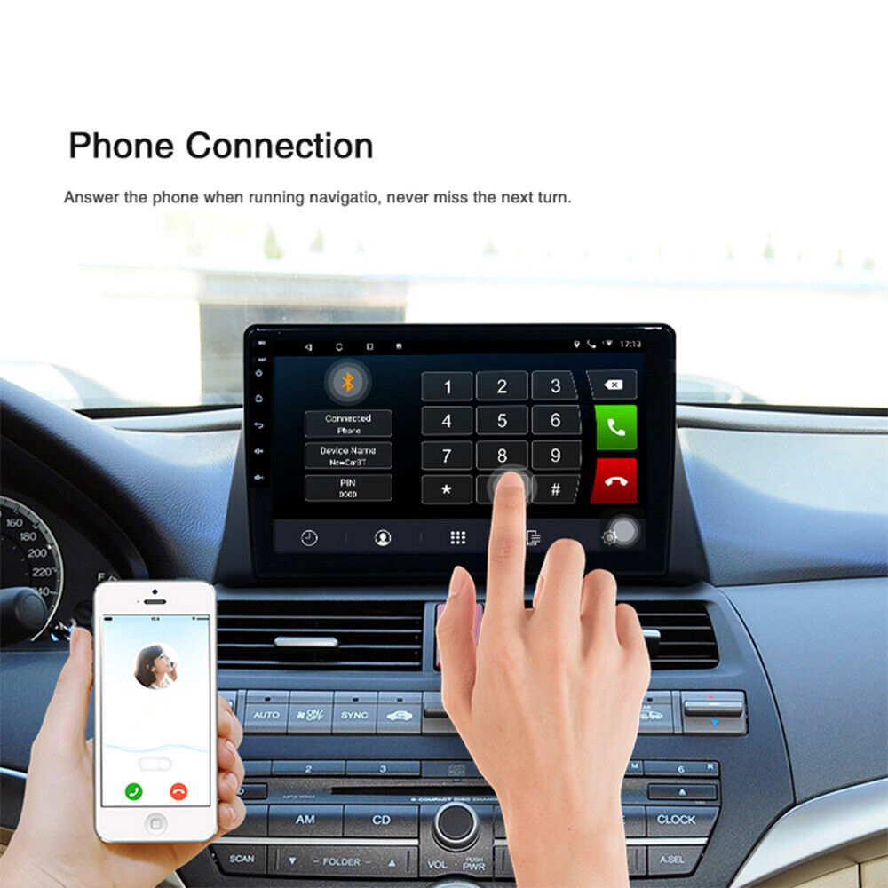 FOR HONDA ACCORD 8th 2008-2013 ANDROID 13.0 APPLE CARPLAY CAR STEREO GPS RADIO