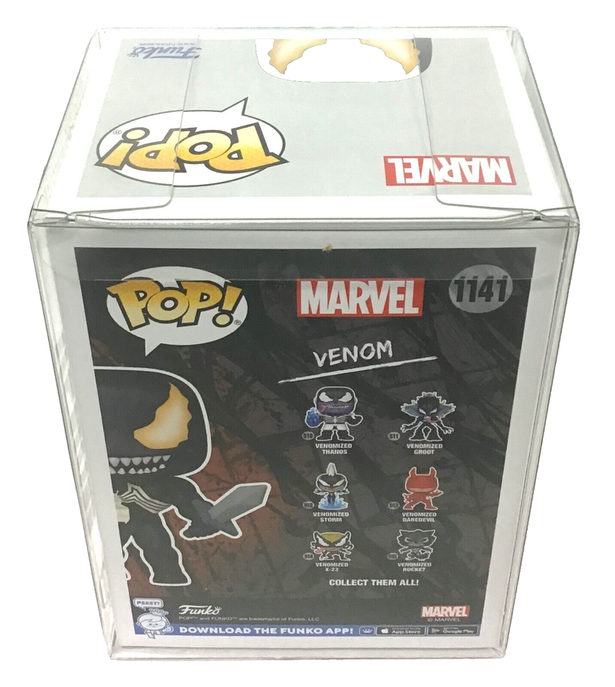 Funko Pop! Marvel Venom Venom Glow #1141 Funko Exclusive with Chalice Protector