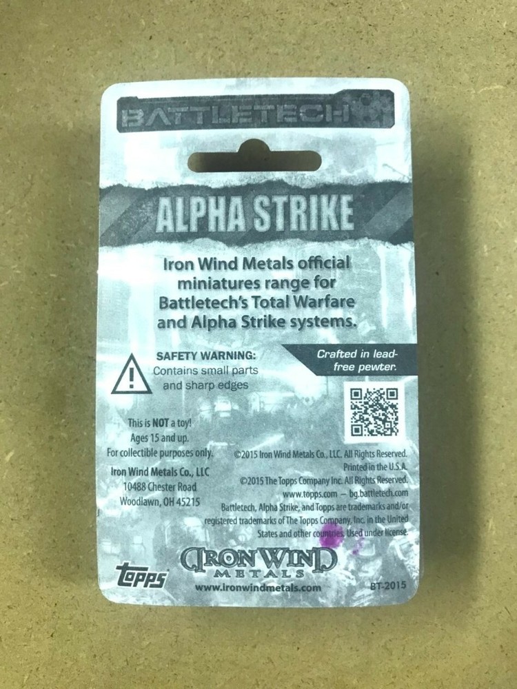Battletech Miniatures - Mobile Headquarters - 20-743 - Iron Wind Metals