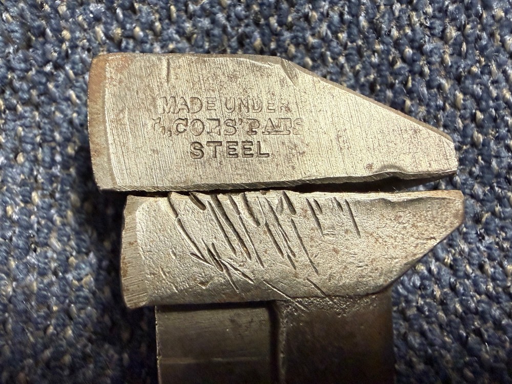 WOODEN HANDLE PIPE WRENCHES - 2 ARE COES