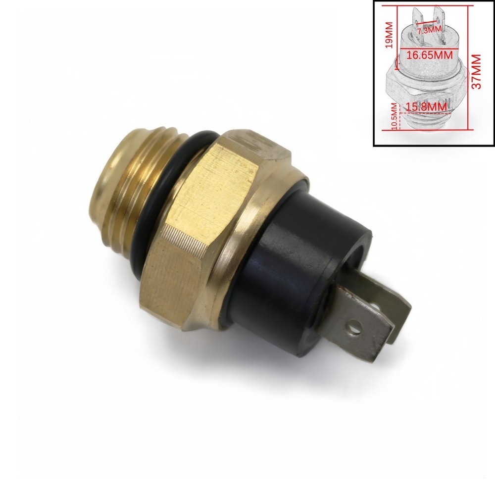 Radiator Coolant Fan Temperature Sensor Water Temp Switch For Benelli Motorcycle