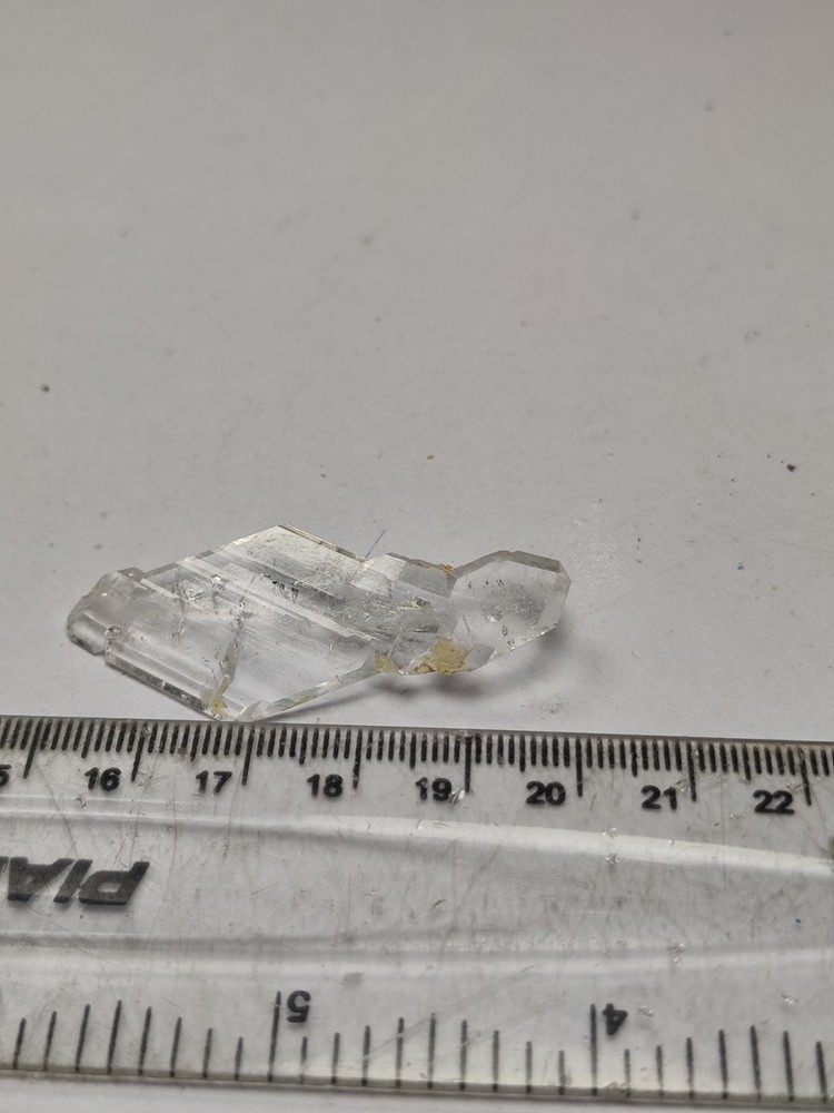Faden Quartz DT Transparent Crystal Has Good Luster & Nice Termination