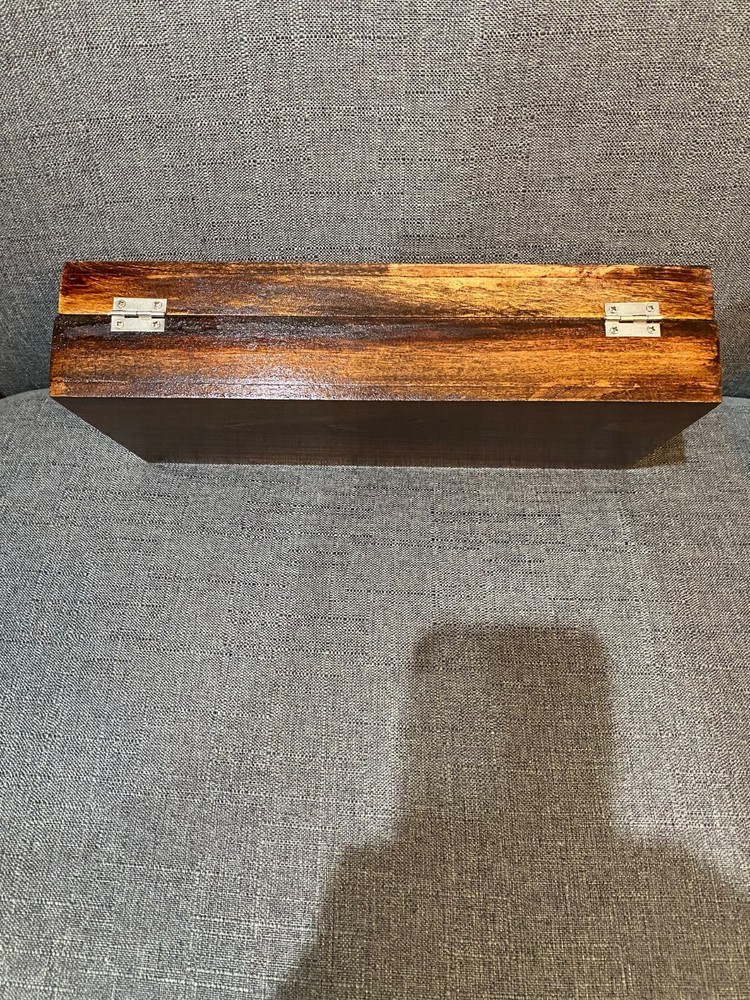 Wooden Utility Storage Gun Box.