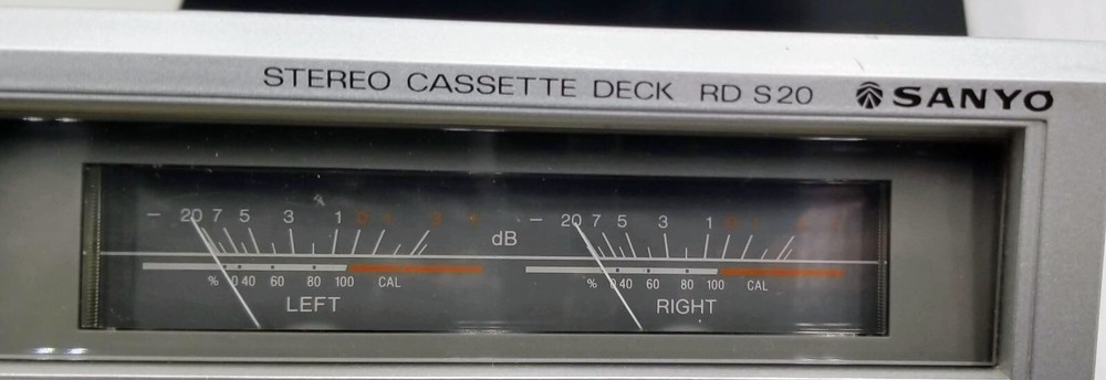 Sanyo RD S20 Stereo Cassette Player Recorder