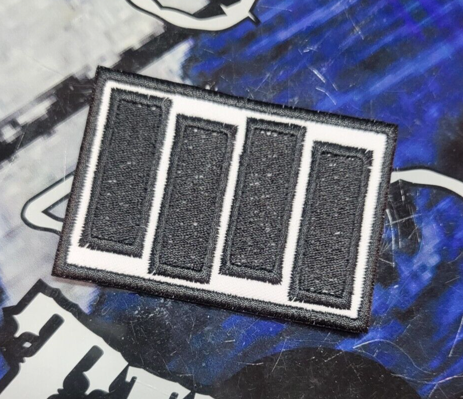 EMBROIDERED BLACK FLAG ROCK BAND PATCH (Please Read Ad)