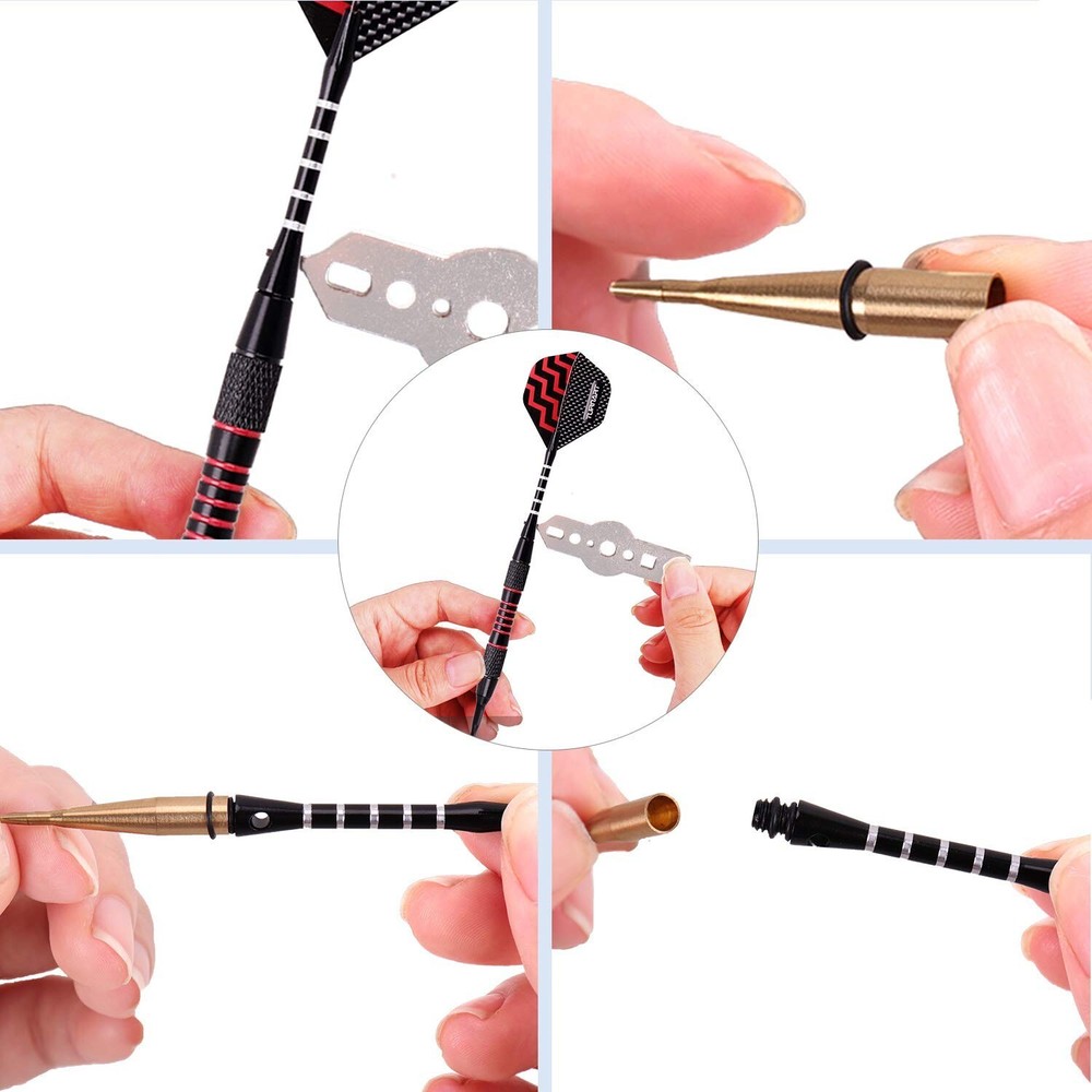 Turnart Darts Plastic Tip - Professional Soft Tip Darts Set for Electronic Da...