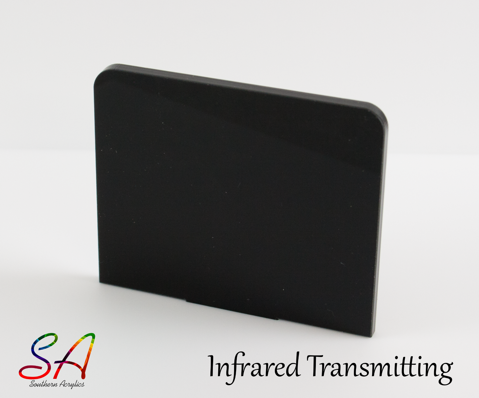 Infrared Transmitting Acrylic Sheet Black 0.5mm, 1mm, 2mm, 3mm & 5mm