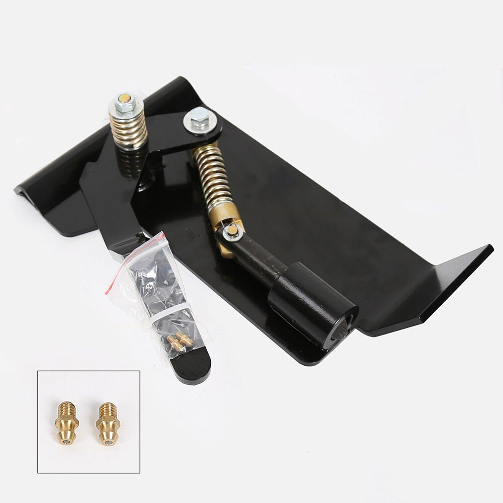 2X Weld On Skid Steer Quick Attach Conversion Adapter Quick Tach Latch Box
