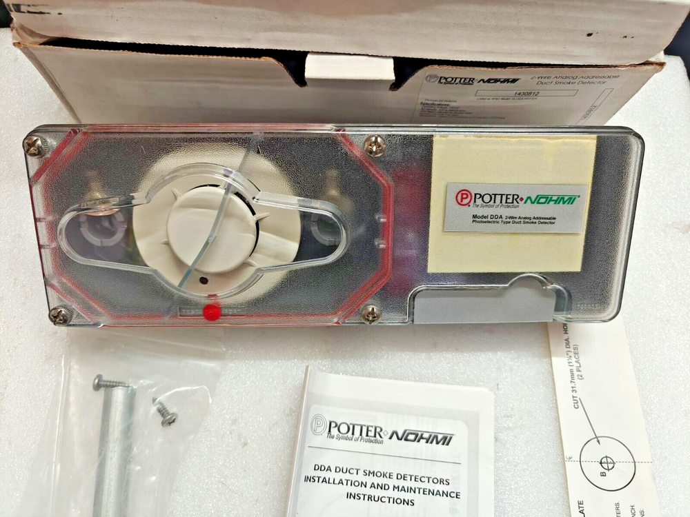 POTTER-NOHMI DDA DUCT SMOKE DETECTOR