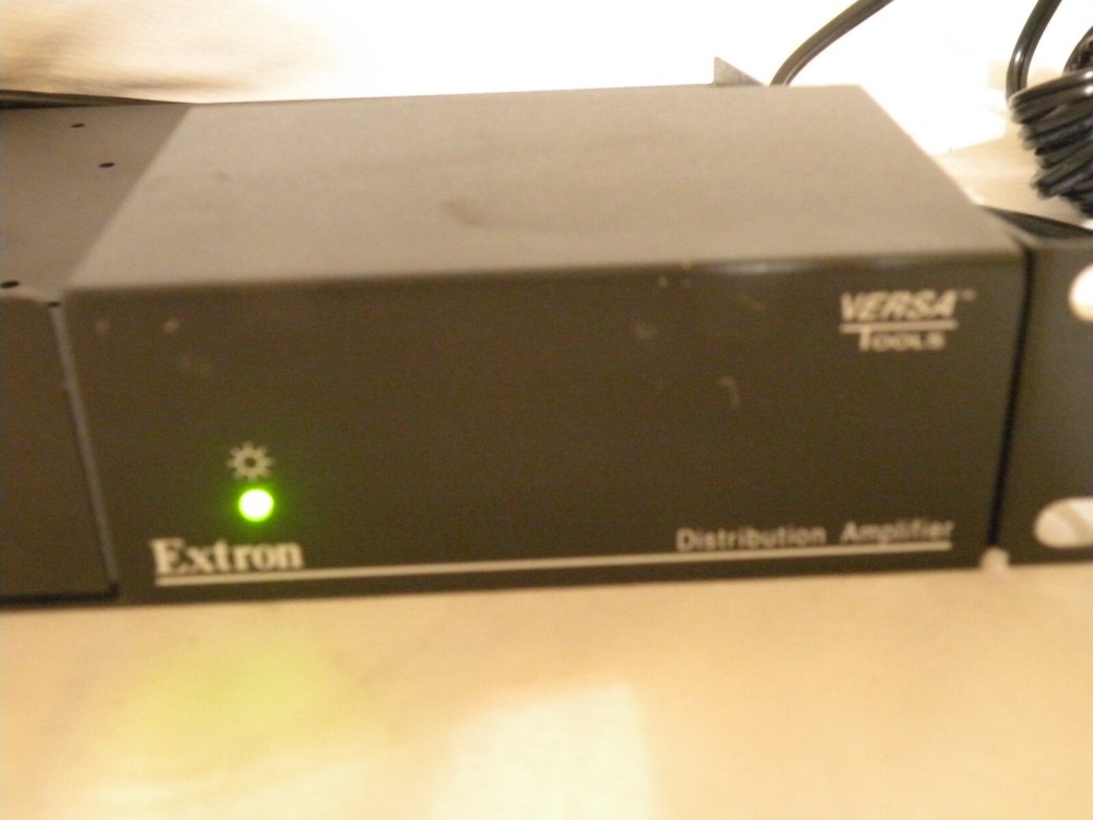 Extron MDA 3AV & DA 6AV EQ, Rackmount Video Stereo Audio Distribution Amplifiers