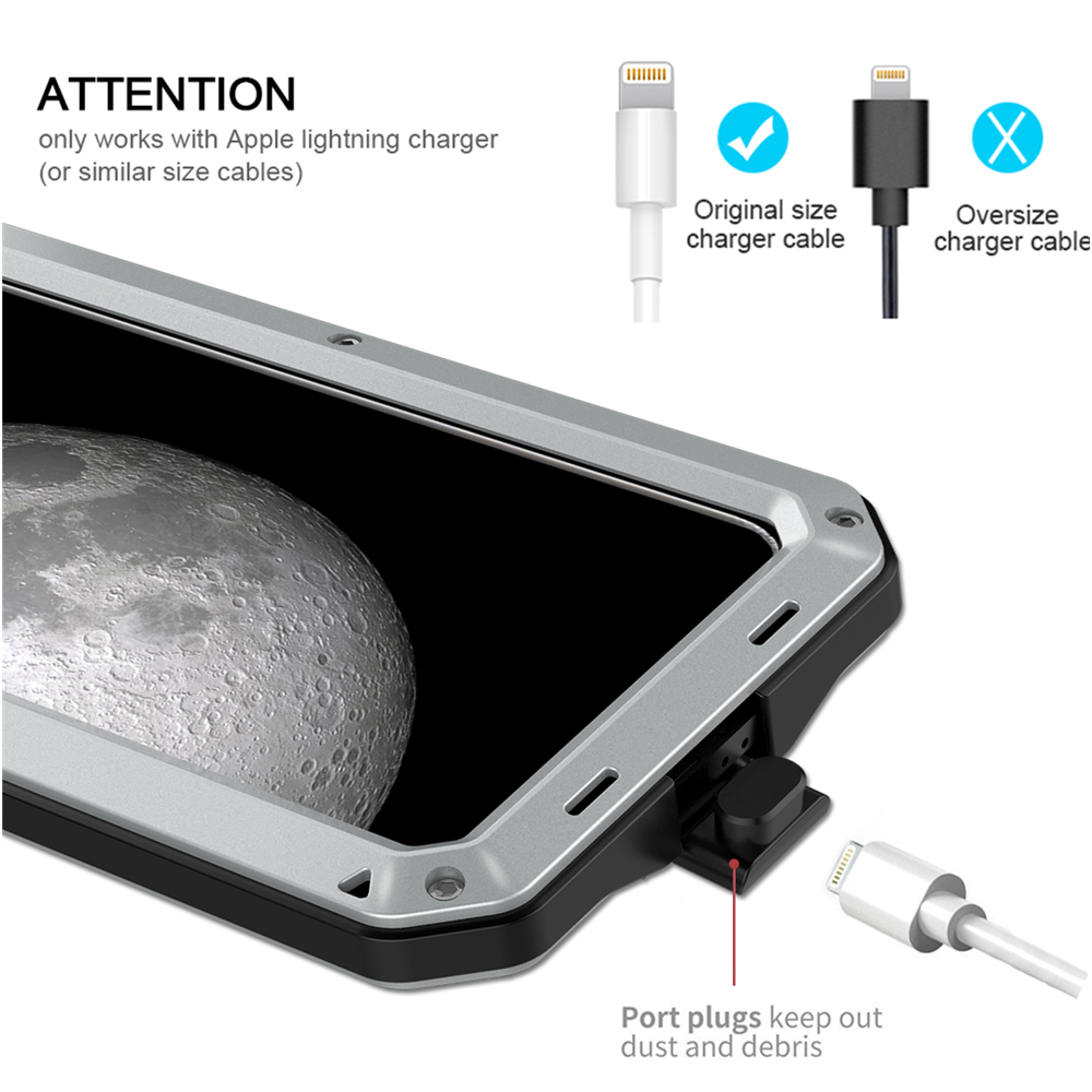 Metal Case For iPhone 15 14 13 12 X Pro Max Gorilla Heavy Duty Cover Shockproof