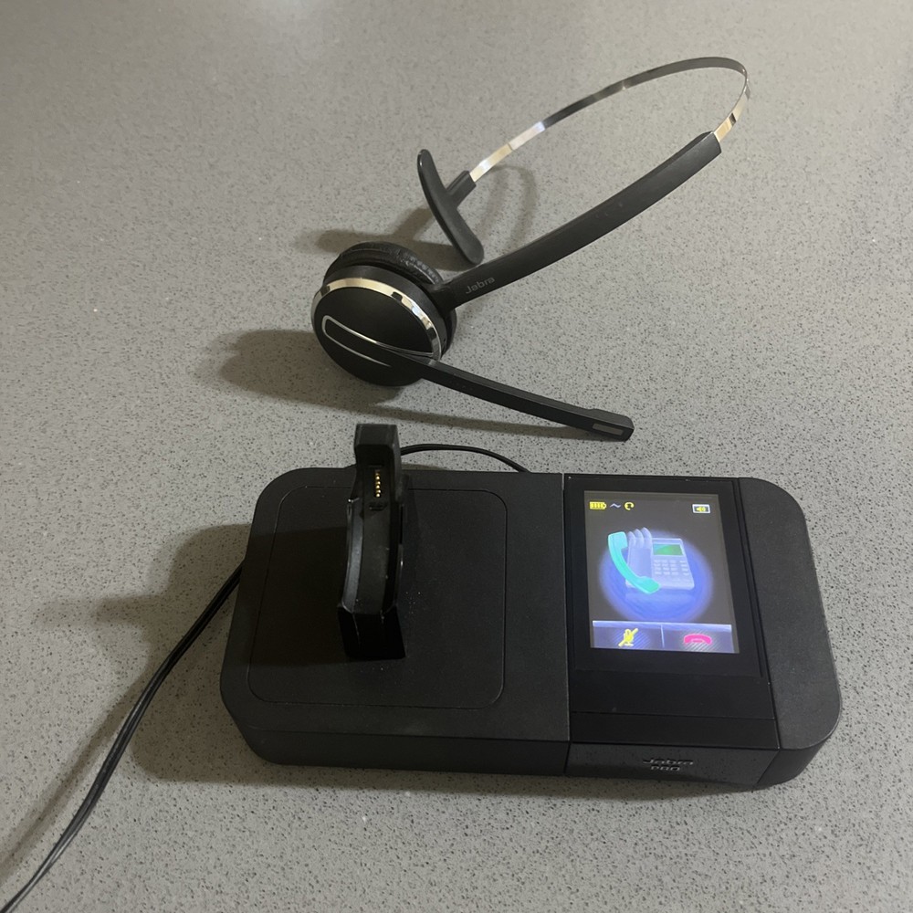 Jabra PRO 9450 Mono Wireless Headset BLACK